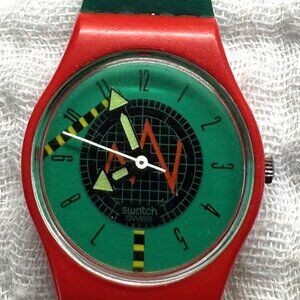 Swatch Watch Radar LR106 Vintage 1986
